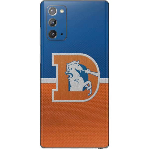 NFL Denver Broncos Vintage Galaxy Note20 5G Skin